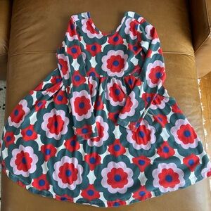 Hanna Andersson size 8 long sleeve super soft skater dress